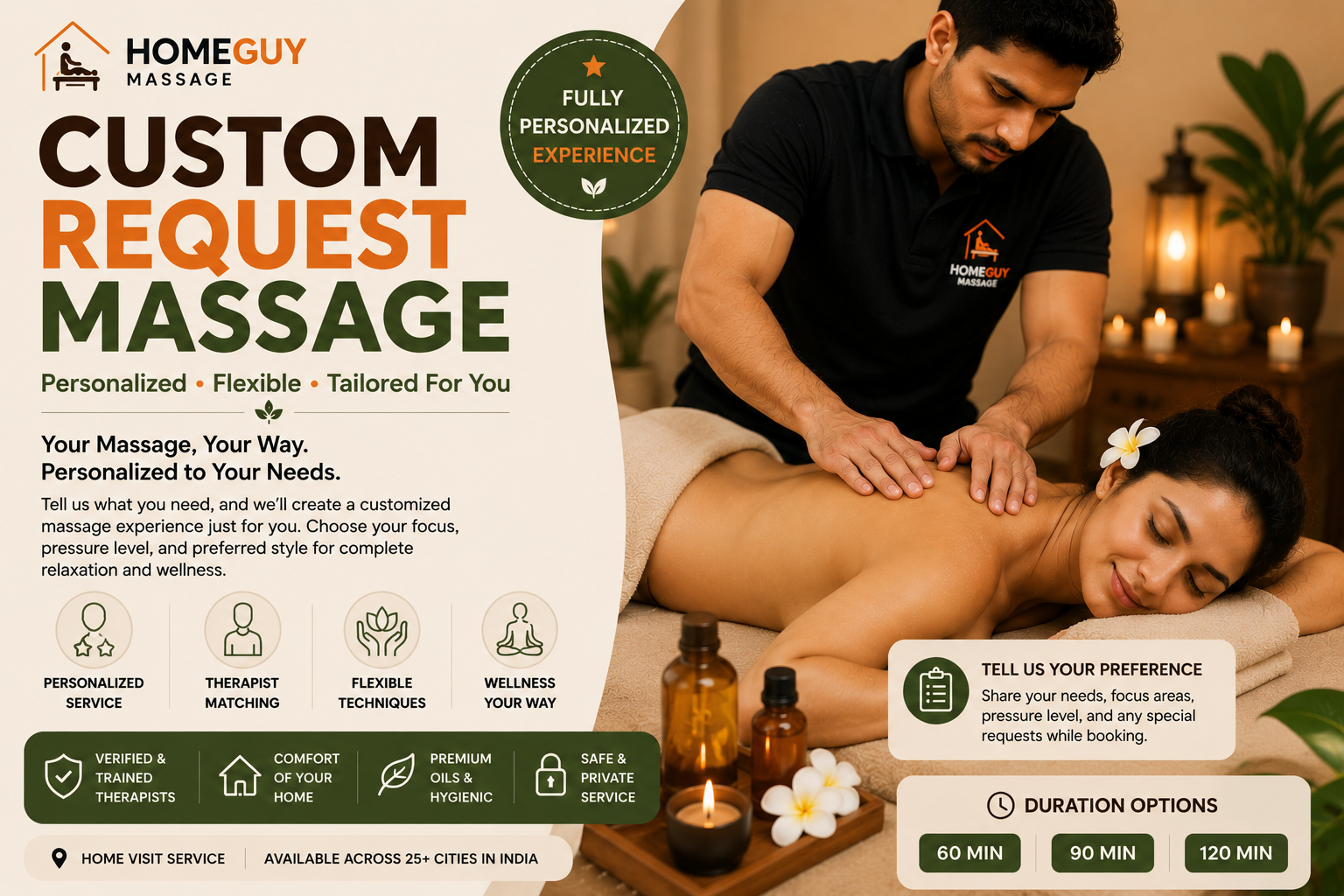Custom Request Massage